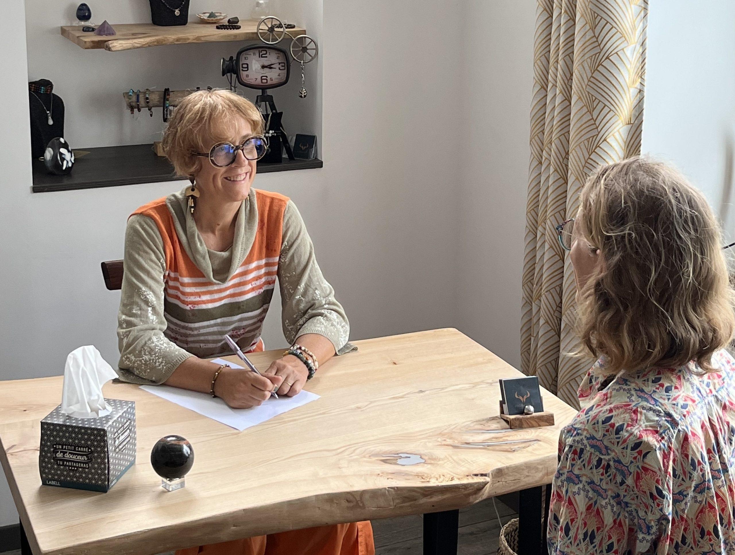Une séance de guidance en épanouissement personnel pour améliorer votre quotidien, avec une professionnelle dédiée à votre bien-être et à votre développement personnel.